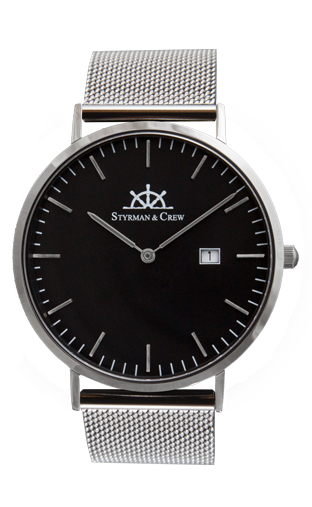 individual watch with scratch resistant sapphire glass